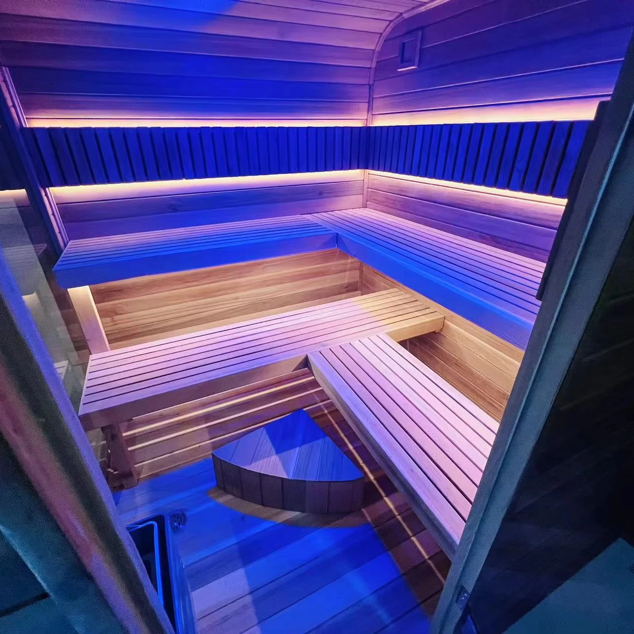 TaiZi factory outlet double outdoor infrared sauna