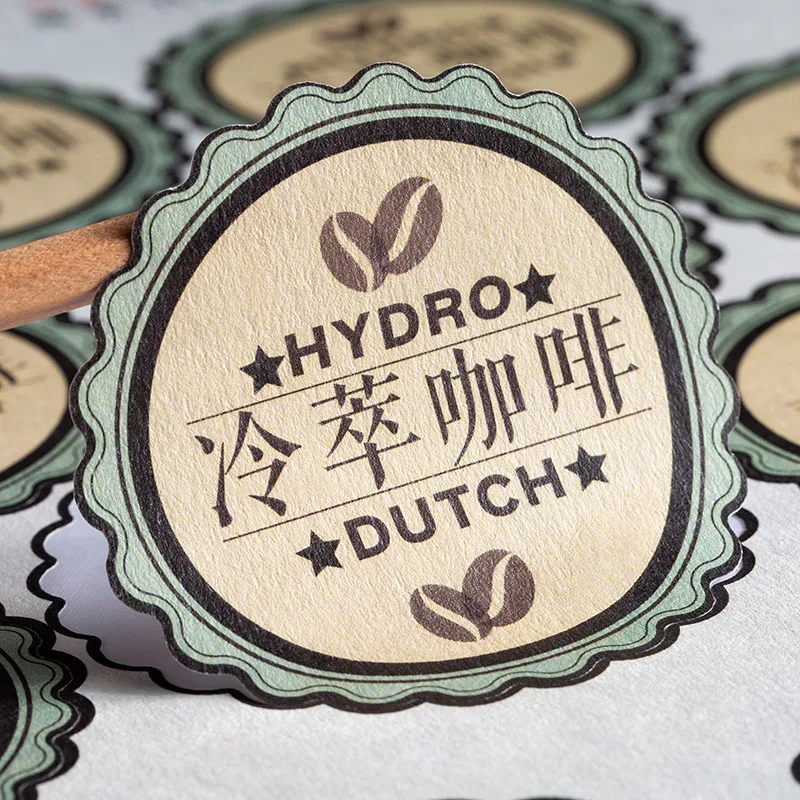 Custom labels sticker with logo  label printing  business stickers