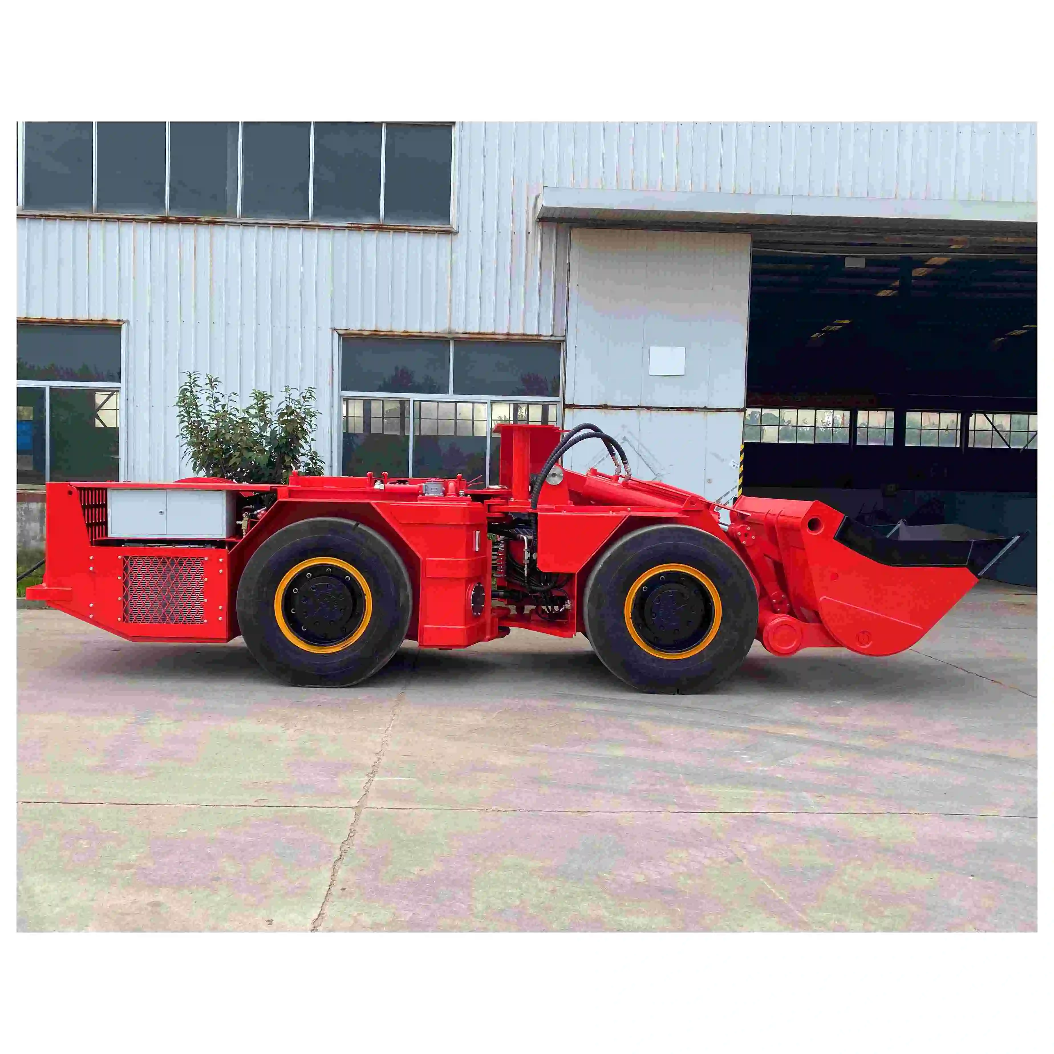 TC-150E Yantai 1.5 Cubic Yard Electric Underground Lhd Loader 4WD Scooptram for Mining Machines