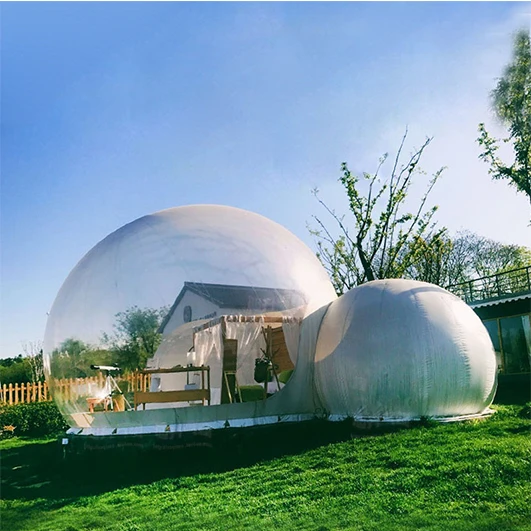Inflatable Transparent Casa Bubble Dome Tents Inflatable Bubble Igloo Tent
