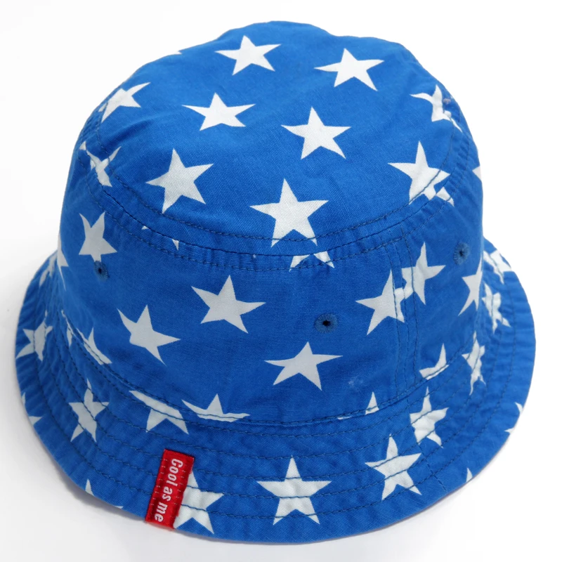 
Factory Custom boy girl baby spring and autumn fisherman hat cute sun protection bucket hat 