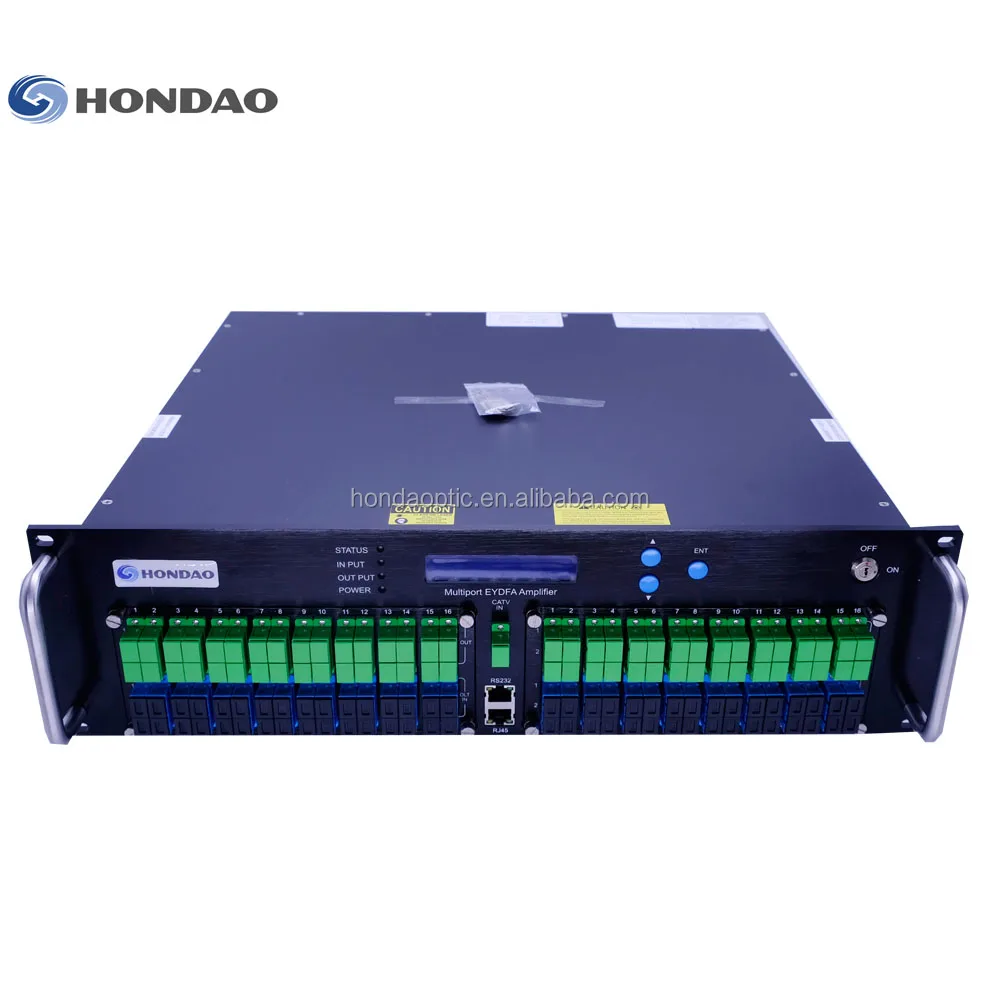  HONDAO 64 порт встроенный WDM CATV EDFA оптический усилитель