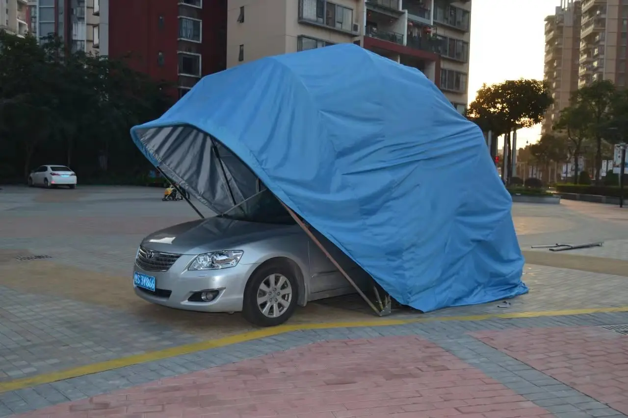 Universal Car Sun Shade Umbrella Cover Tent Cloth UV   Waterproof 4X2.1M Protector Windshield Parasol