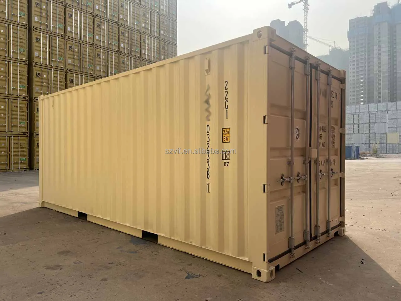 Лидер продаж грузовые контейнеры новый контейнер 20Gp 40Gp 40Hq 45Hc в Xiamen Shenzhen Guangzhou Qingdao Shanghai To England Germany Russia