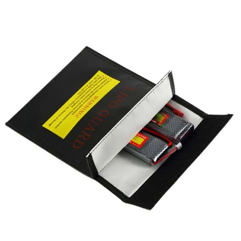 RC Lipo Safe Bag Fireproof Lipo Guard Silver Lithium Charging Bag Battery Sack  Fireproof explosion-proof  battery storage bag