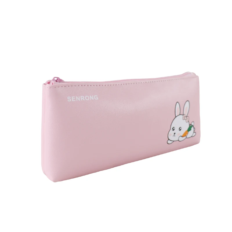 Pencil Bag Pen Case Felt Students Stationery Pouch Zipper Bag for Pens