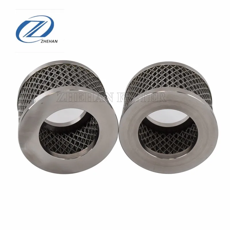 Custom stainless steel pleated mesh filter cartridge 60 80 mesh oil absorption filter element hobbing machine oil collecting