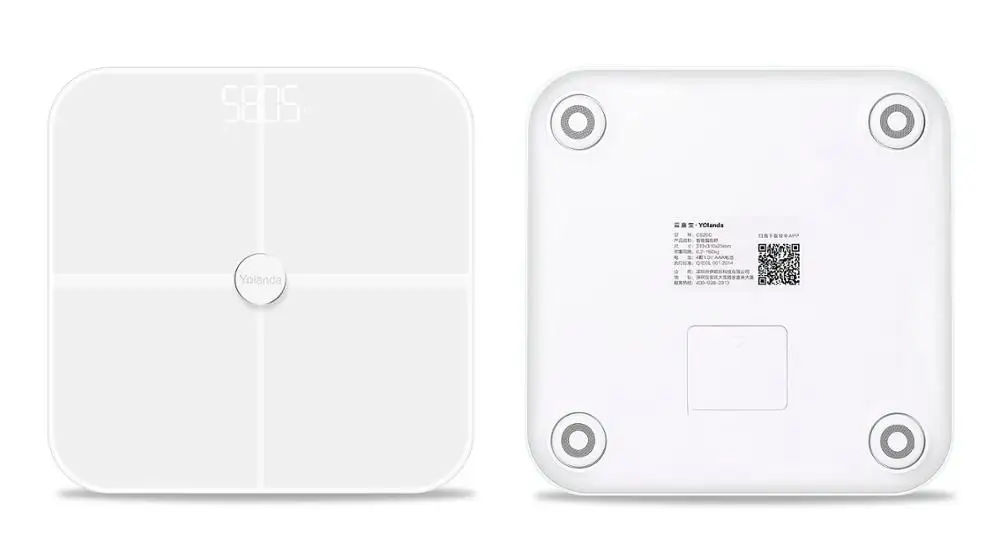 2020 профессиональные смарт-весы Yolanda с Wi-Fi для определения индекса массы тела