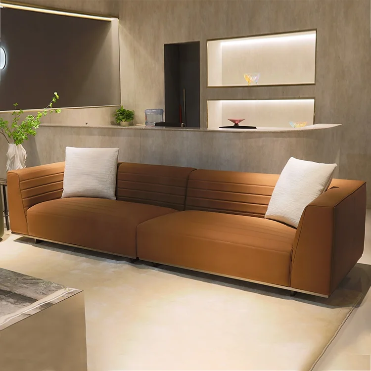 Excellent Quality Sectional Sofa Nordic Luxury Leather Sofas Sets For Living Room Home Furniture