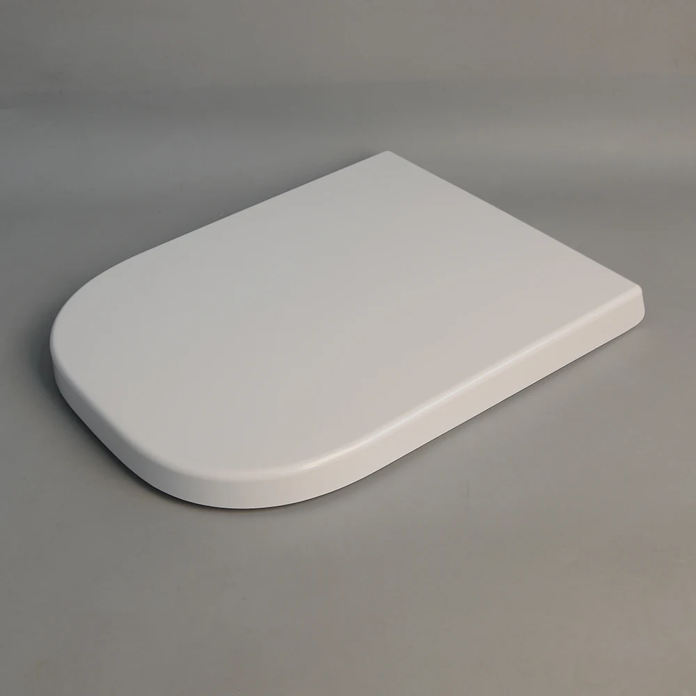 LPU-091 Europe one button quick release uf duraplast soft close square toilet seat