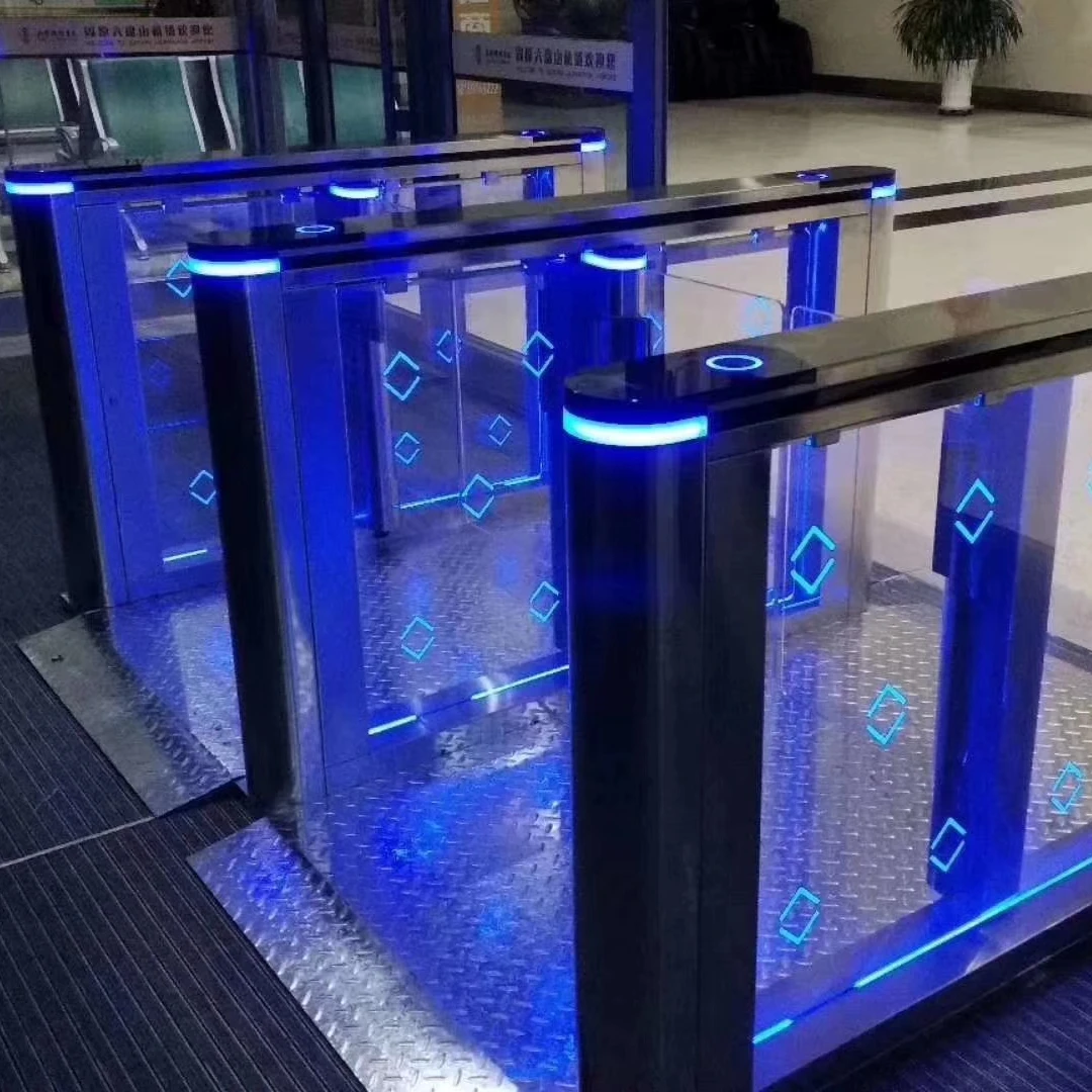 Swing Turnstile Gate For Disabled Access Control Mechanism Automatic pedestrian barrier gate Control Board