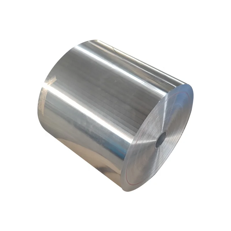 Silver Color Food Grade 8011 3004 Aluminum Foil 10 12 13 Micron Thickness Aluminum Foil Roll