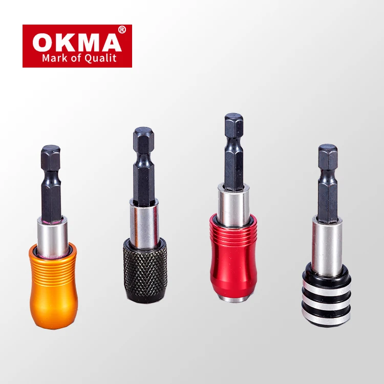 High end quick change bit holder,driver hex 1/2 100 mm screwdriver bit holder,magnetic bit holder extension