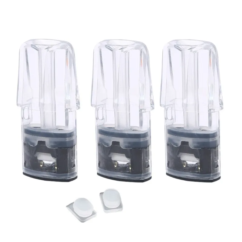 
3 IN 1 replacement and refillable to adapt to universal YOOZVAPE e-cig pods Empty cartridge Replacement Vape Pod 