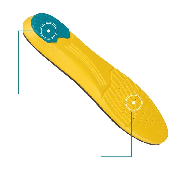 Sports Insoles for Shoes Insoles for Shoes Flat Breathable Tpe Increase Heel Pad