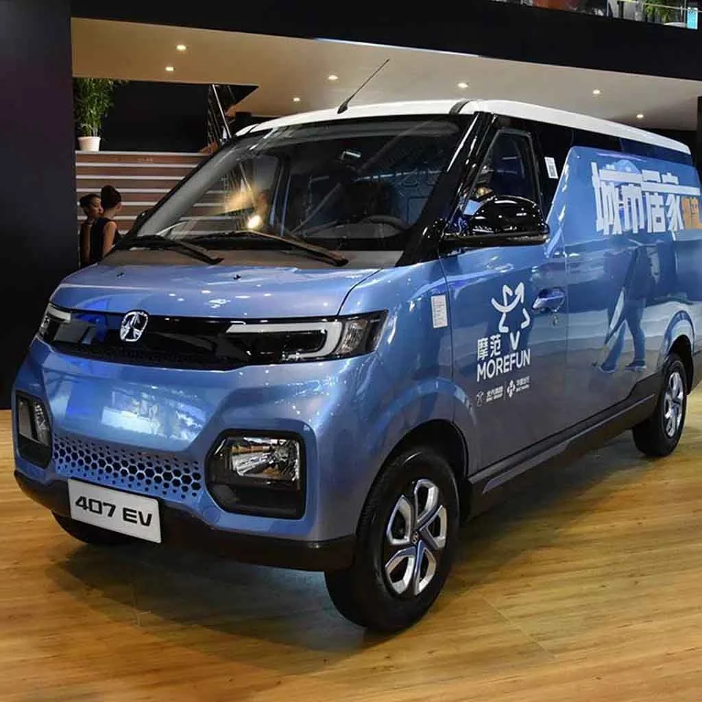 Новый Электрический фургон BA IC Weiwang 407 EV, диапазон NDEC 220 км