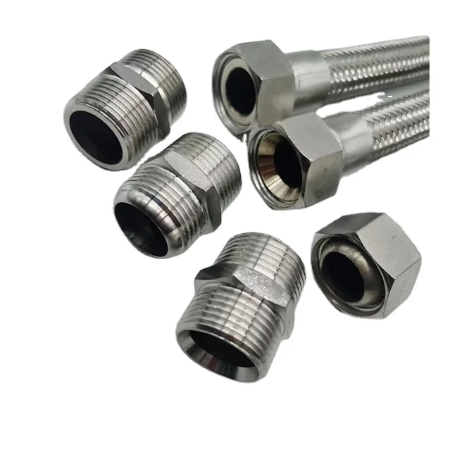 Cheap Price Stainless Steel Threaded Metal Female Connector Metal Hose Thread
