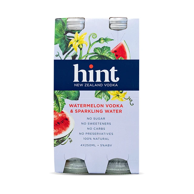 Hint Vodka Seltzer Watermelon Home Soda Stream Mixed Alcohol Water Original Sparkling Drink Wine