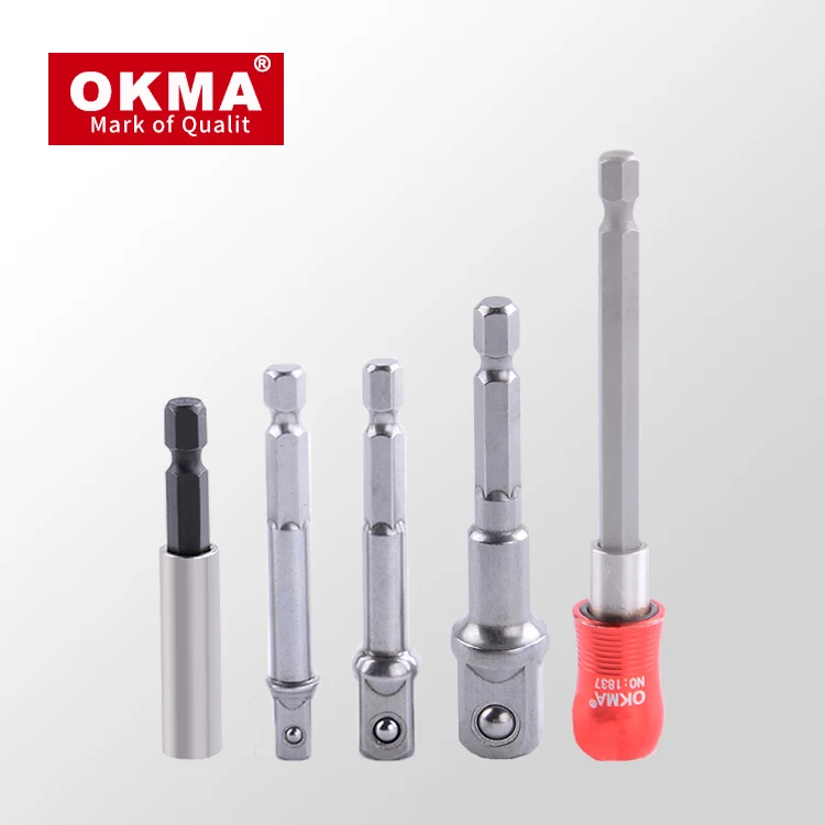 High end quick change bit holder,driver hex 1/2 100 mm screwdriver bit holder,magnetic bit holder extension