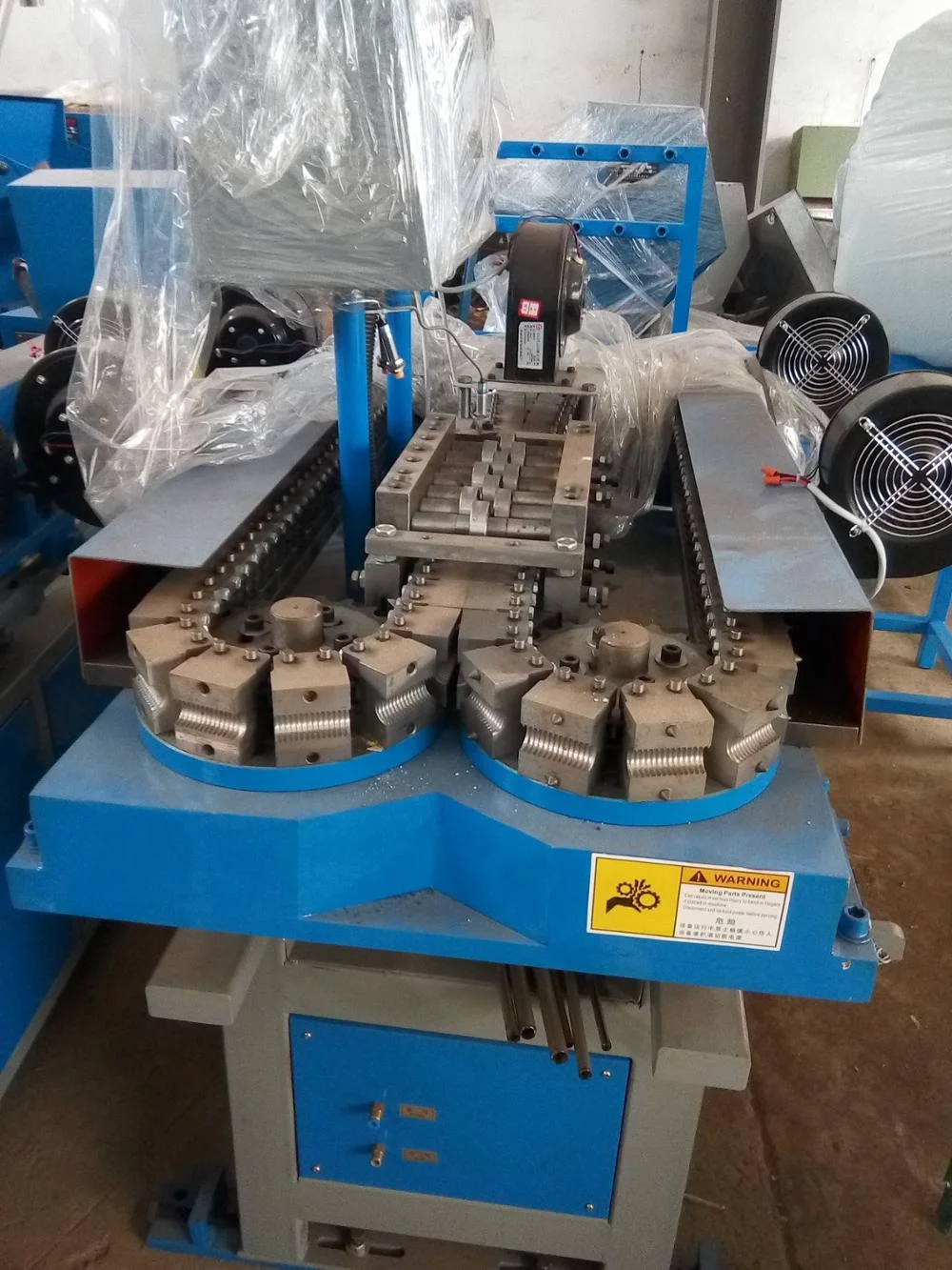 PVC PA PE  single wall plastic corrugated pipe making machine at factory price