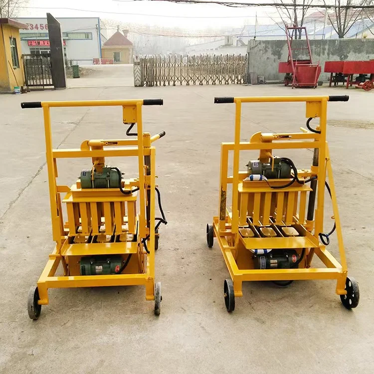 Chinese small manual cement brick machine supplier