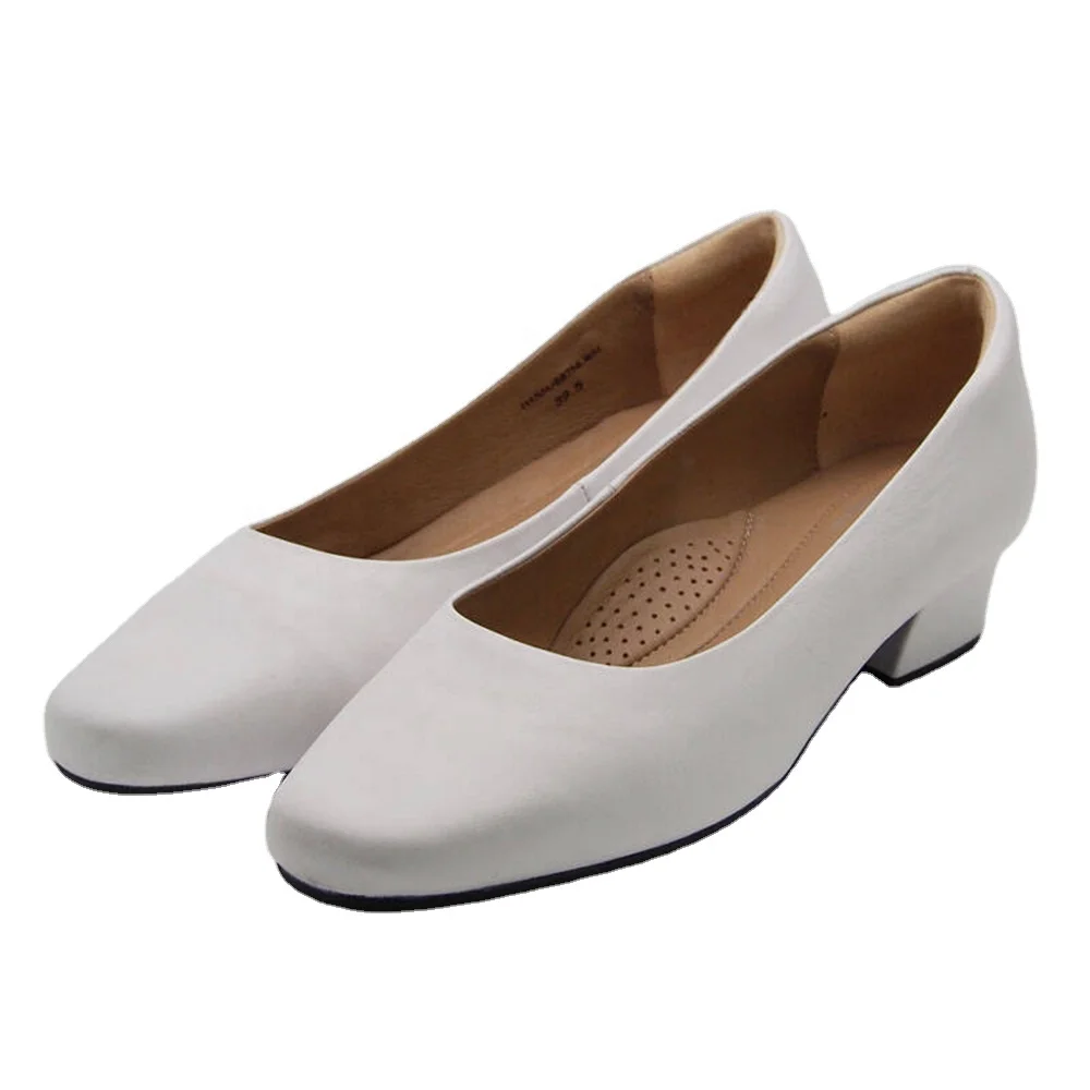 Обувь для медсестер лучшего качества из Таиланда в форме униформы для женщин из микрофибры SU877MWH элегантная Резина Sofit из Таиланда EVA