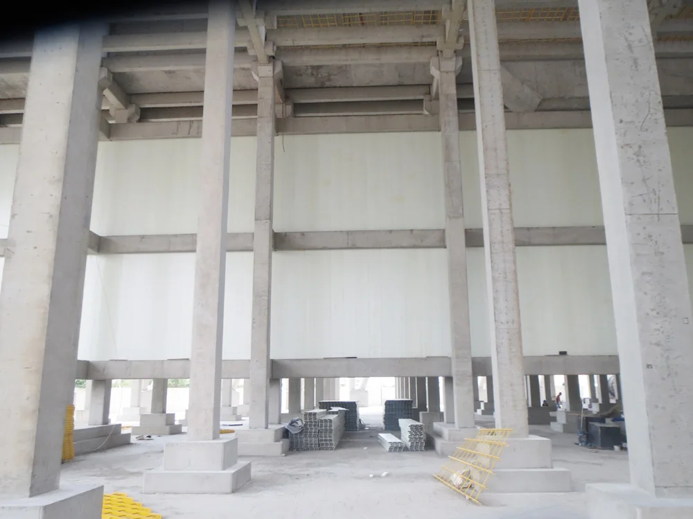 Fiberglass Wind Guard Board Fiber Glass Roofing Panel Plastic Sound Noise Barrier Sheet