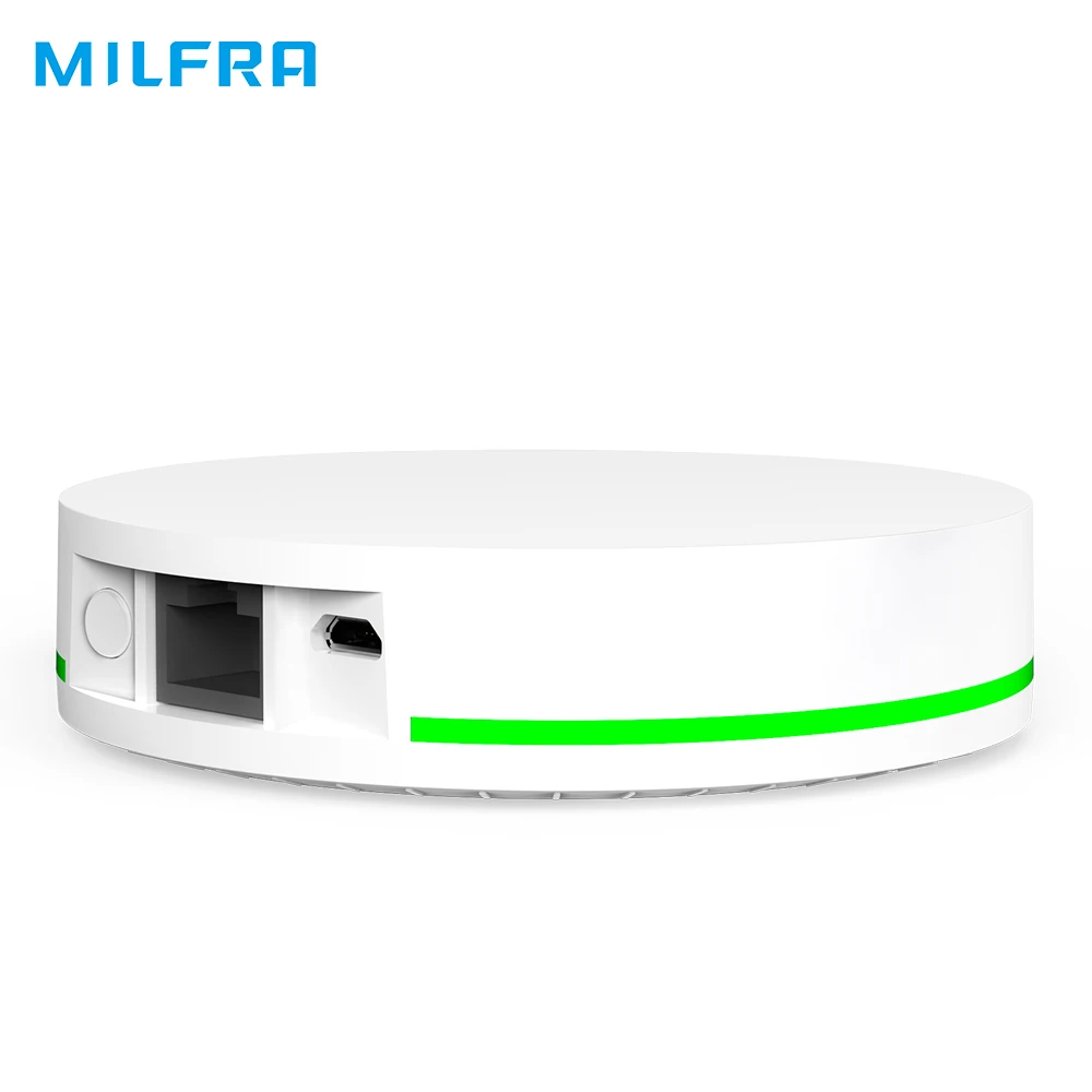 Беспроводной шлюз для автоматизации умного дома miltra TZ01 Tuya Zigbee 3 0