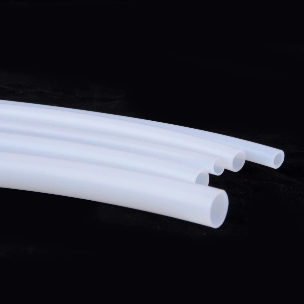 High Temperature Tube Pipe Insulating Pipe 3mm ID x 4mm OD Transparent PTFE tubing