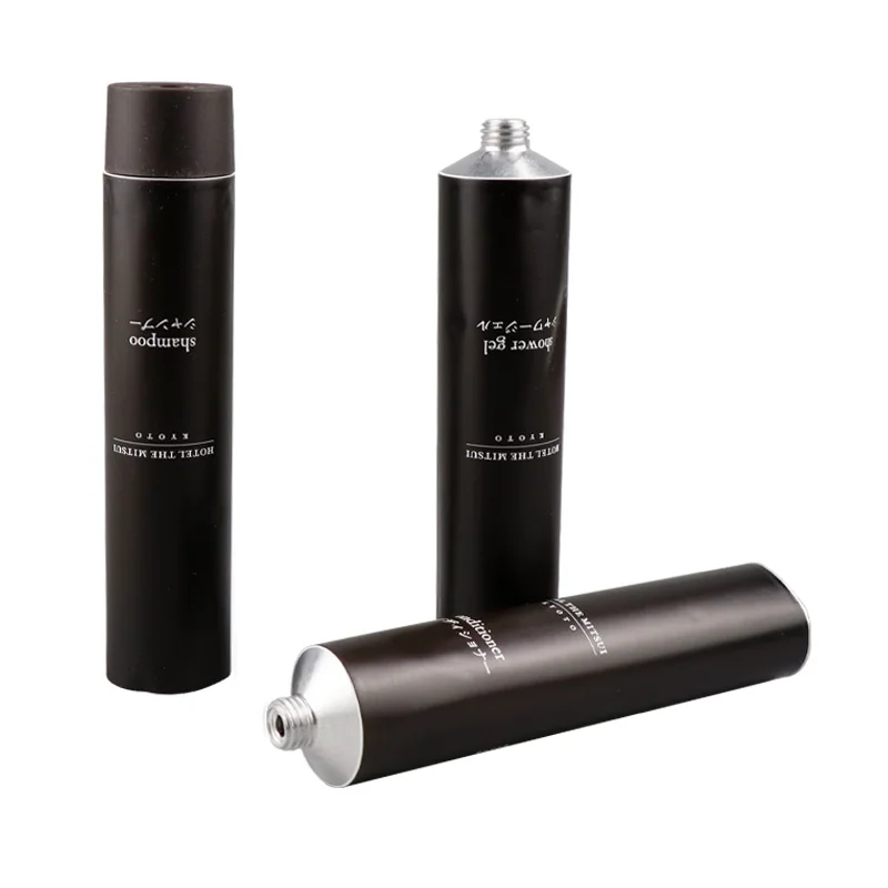 China products custom labeled soft hand cream tube cosmetic aluminum packaging tube
