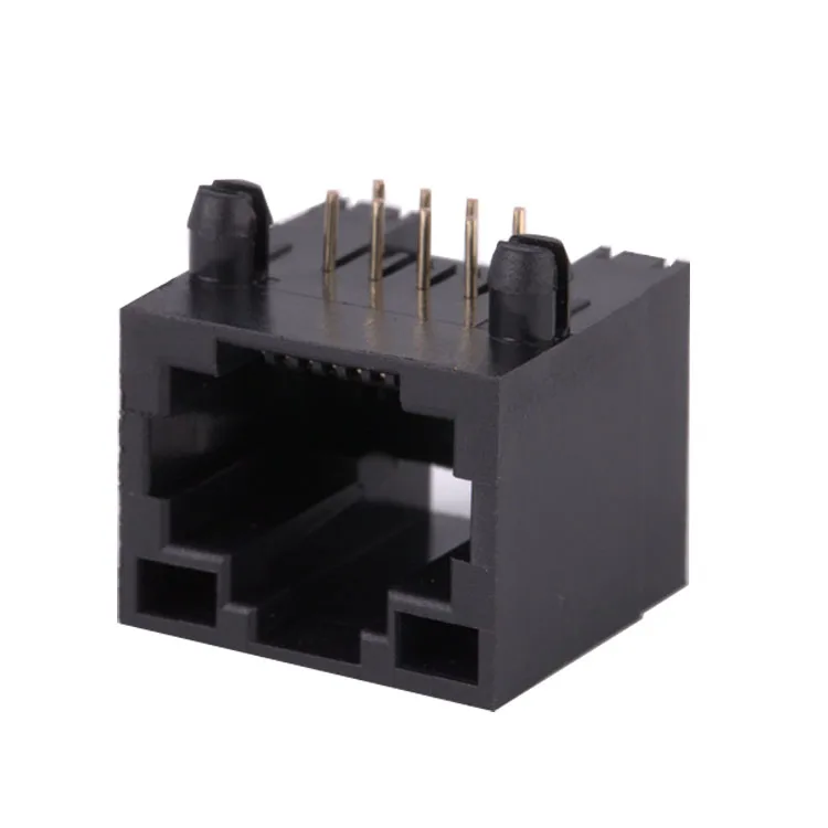 Кабель Ethernet RJ 45 разъем 90 градусов черный PBT/ PA6T без Экранированный Ftp 8P8C Cat6 Rj 45 разъем Jack Rj11 Rj45 разъем