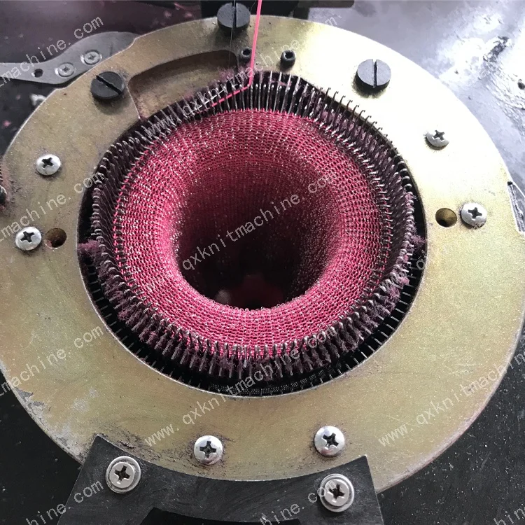Household special scouring pad knitting machine