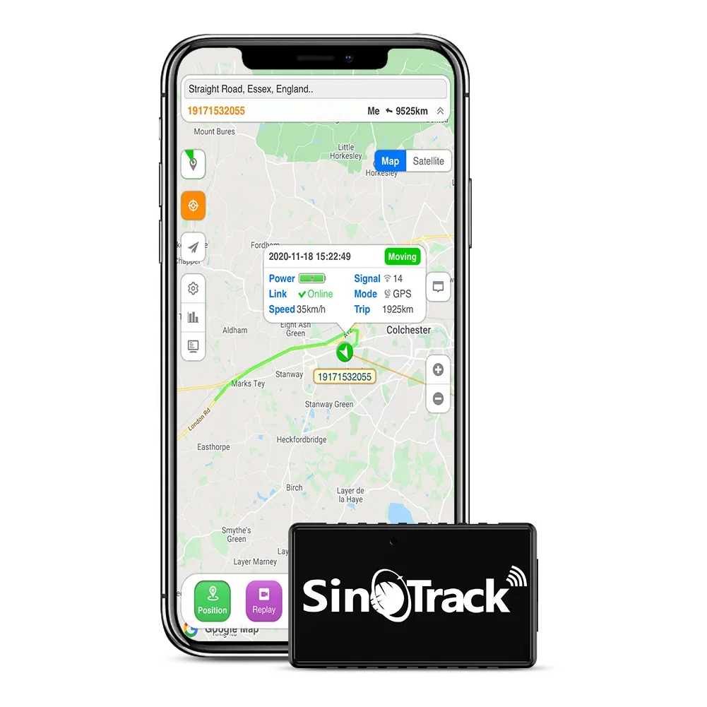  SinoTrack 1050 мАч батарея ST-903 мини маленькое GPS устройство для контроля за перемещением машины с бесплатное программное обеспечение