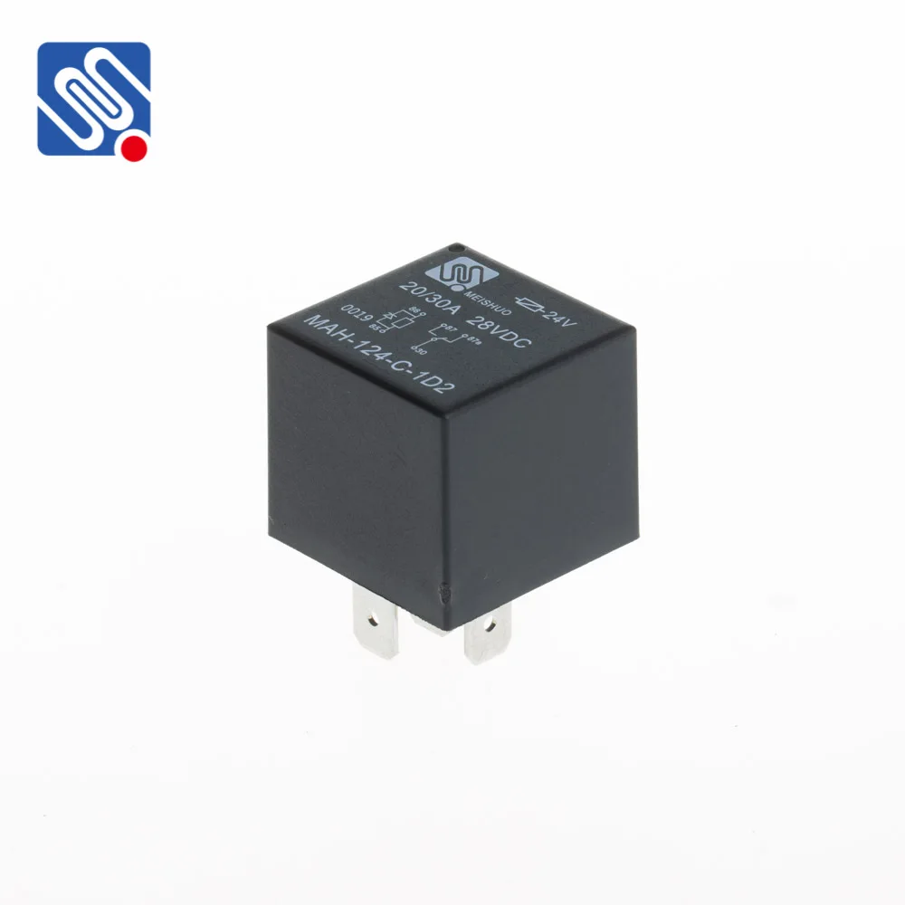 
Meishuo MAH-124-C-1D2 mini high power 24V 5pin 40amp auto car relay with parallel diode 