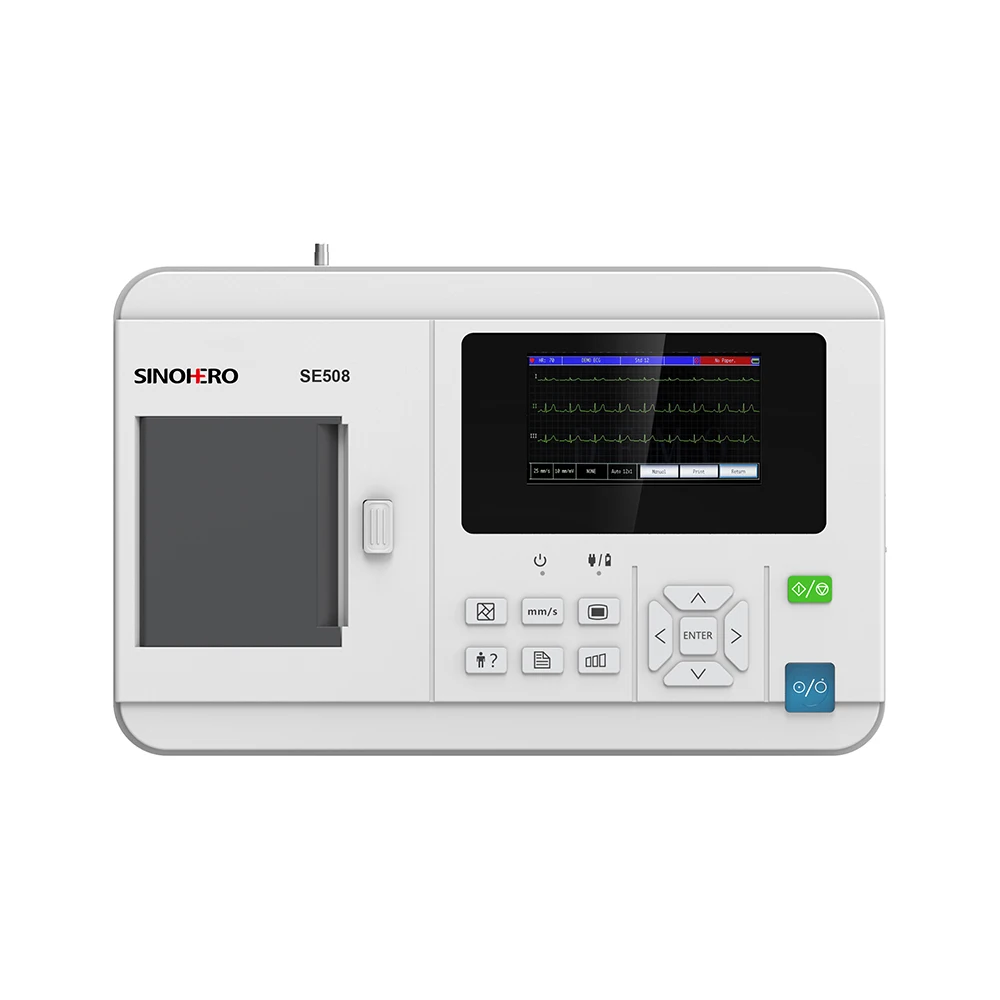 New product SE508 ecg machine 3 channel digital electrocardiograph ekg machine price 12 lead ecg machine