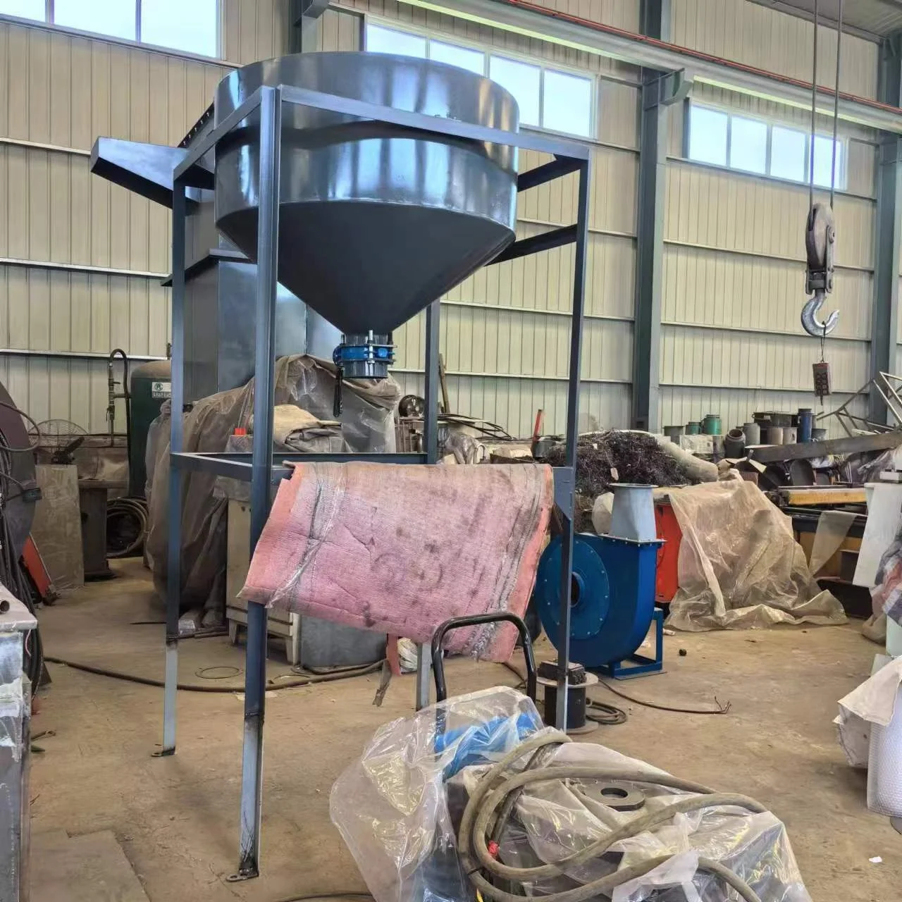 YAM-500M Hydraulic Pressure Pelletizer Grinding Machine for Magnesium/Aluminum Ingots