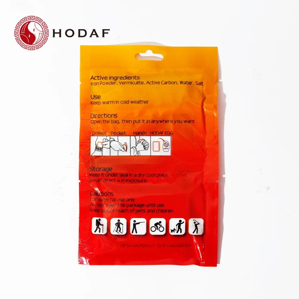 Hot Selling Pack Pocket Heating Warm Pad for Hand Warmer Patch