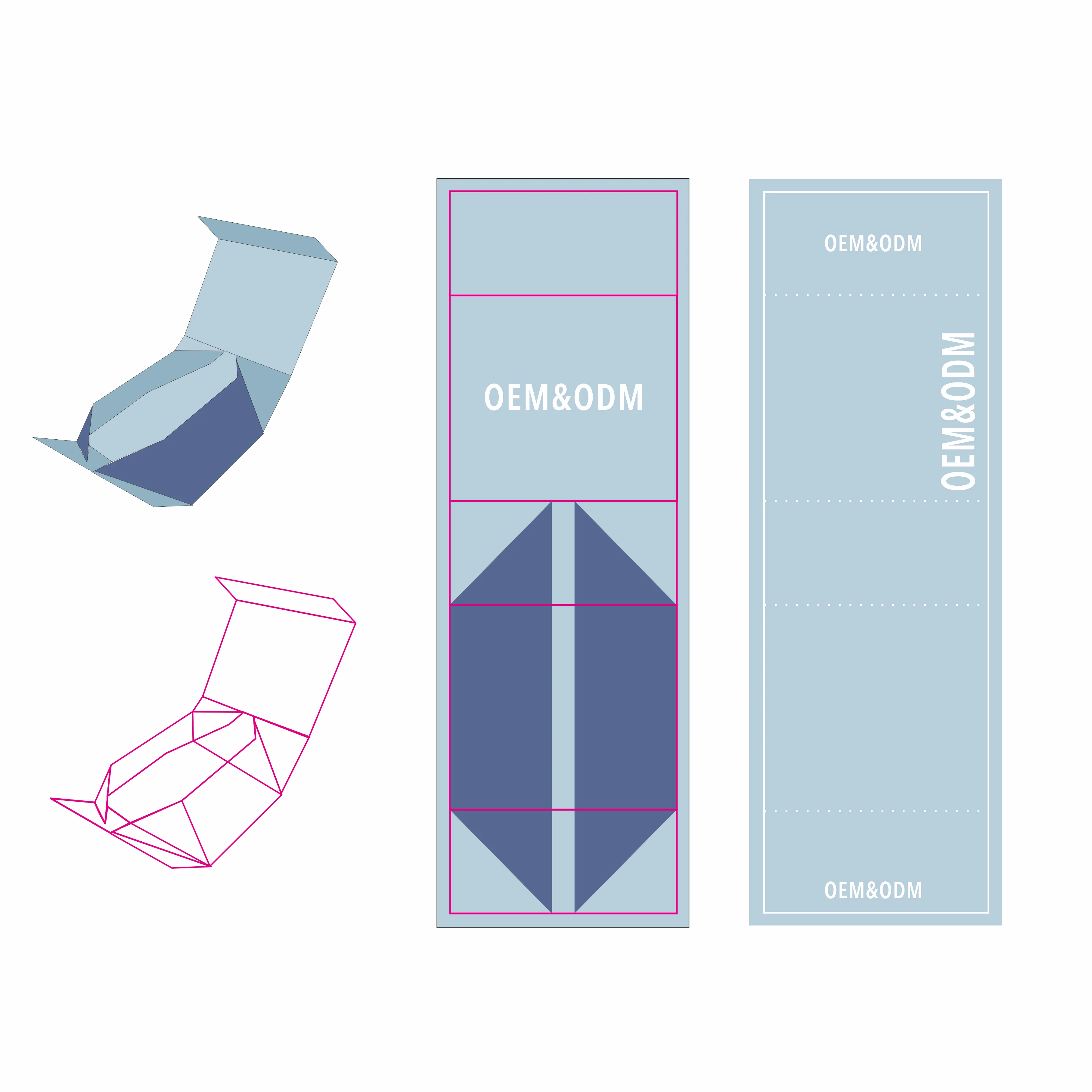 custom logo luxury gift magnetic cardboard kraft package magnet folding box carton package paper boxes for packiging with handle