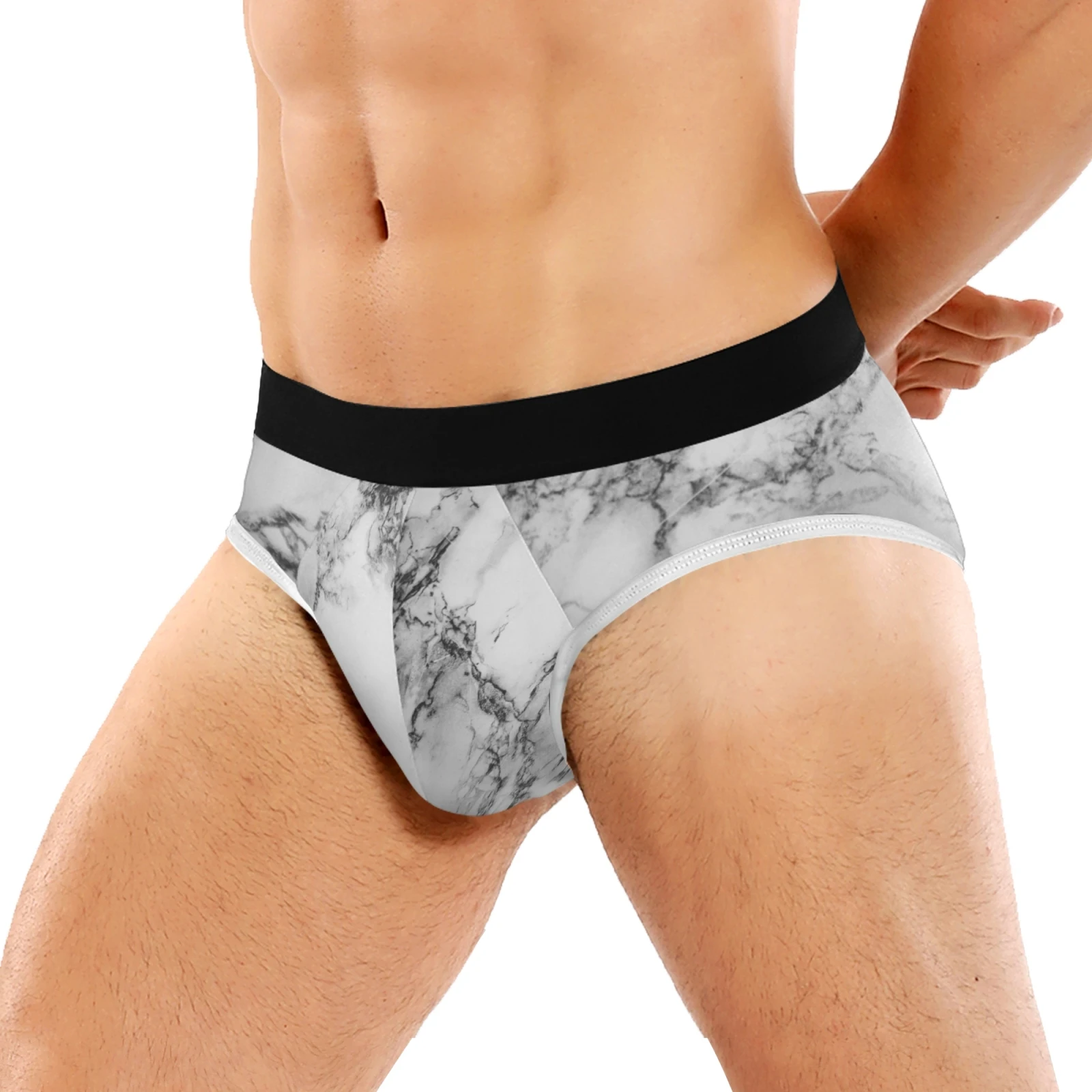 Custom Print Male Shorts Classic Panties Plus Size Underwear Basic Sexy Mens Briefs