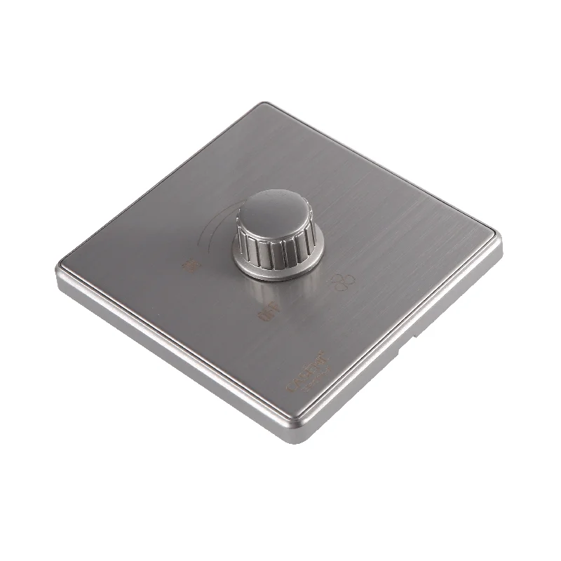 Various color Stainless Steel Material Series Switches High Quality Rotary Fan Speed Switches