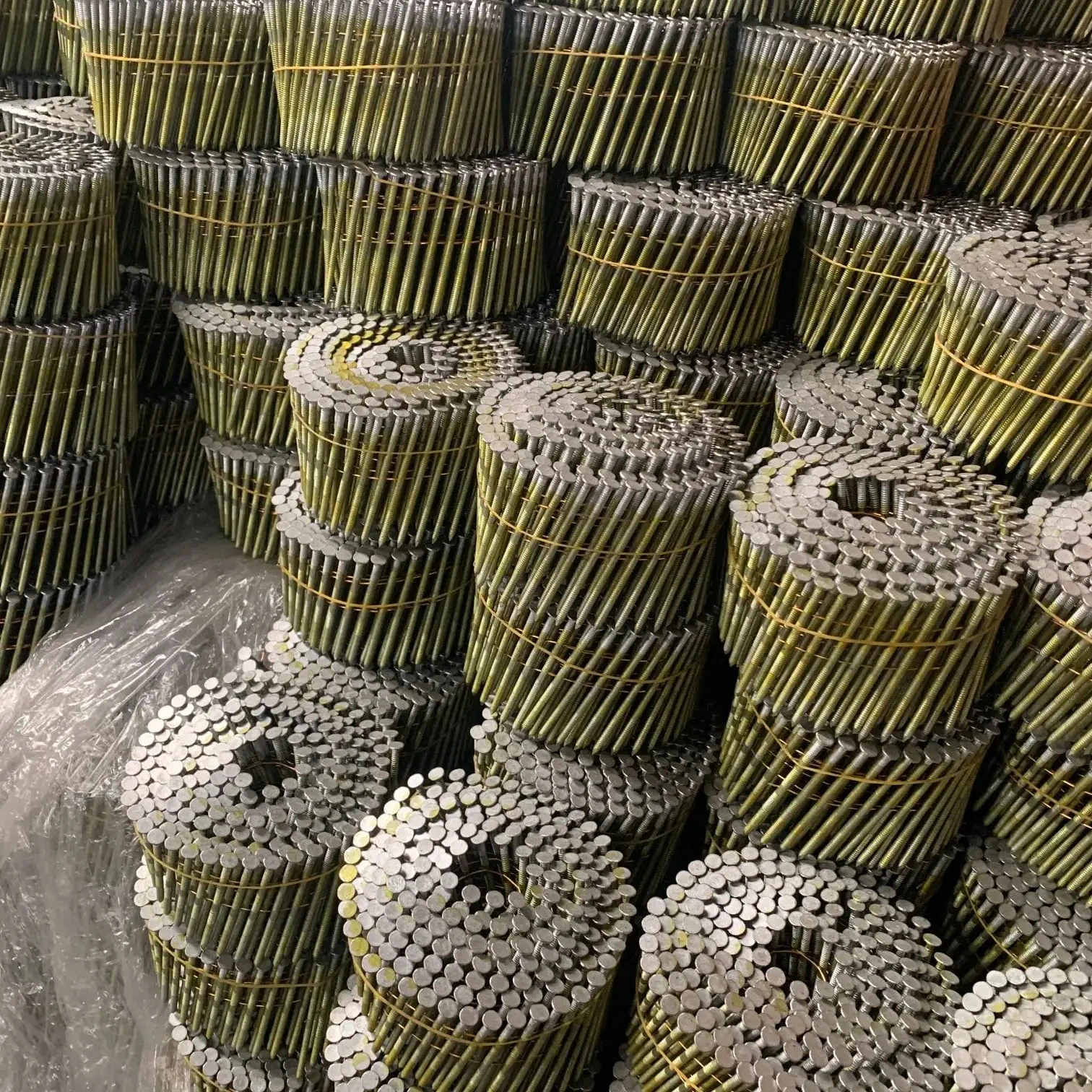 Thread Shank Screw Nails  Manufactured for Framing Furniture and Woodworking