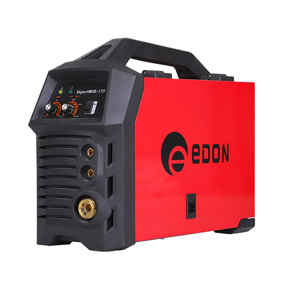 EDON best selling MIG/MMA gas/gasless DC inverter welding machine MIG-175/205 maquina de soldar