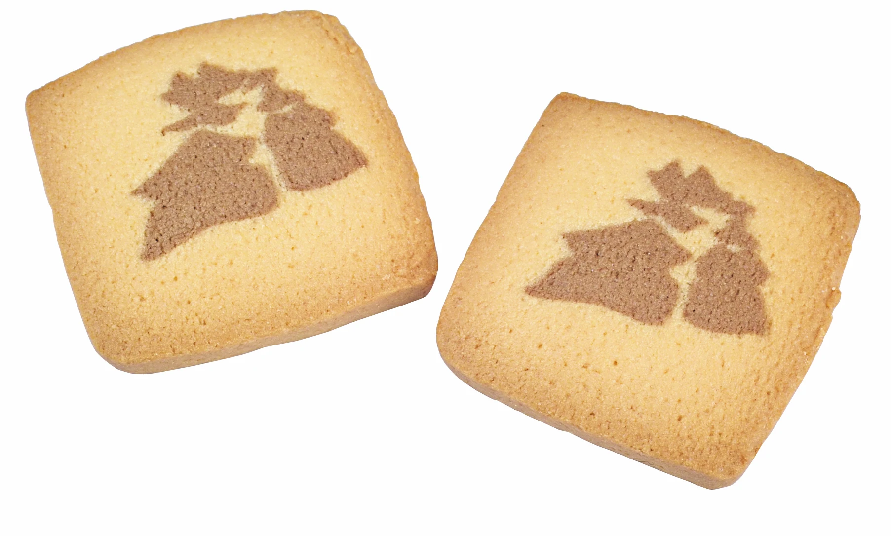 Популярный сувенир из Осаки в форме замка какао тесто запеченные толстые сабли нарезанные немного толще для текстуры с бабочным вкусом