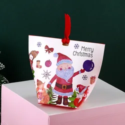 Factory Wholesale Creavive Design Cosmetic Cookie Gift Paper Bag christmas boxes Chocolate christmas box