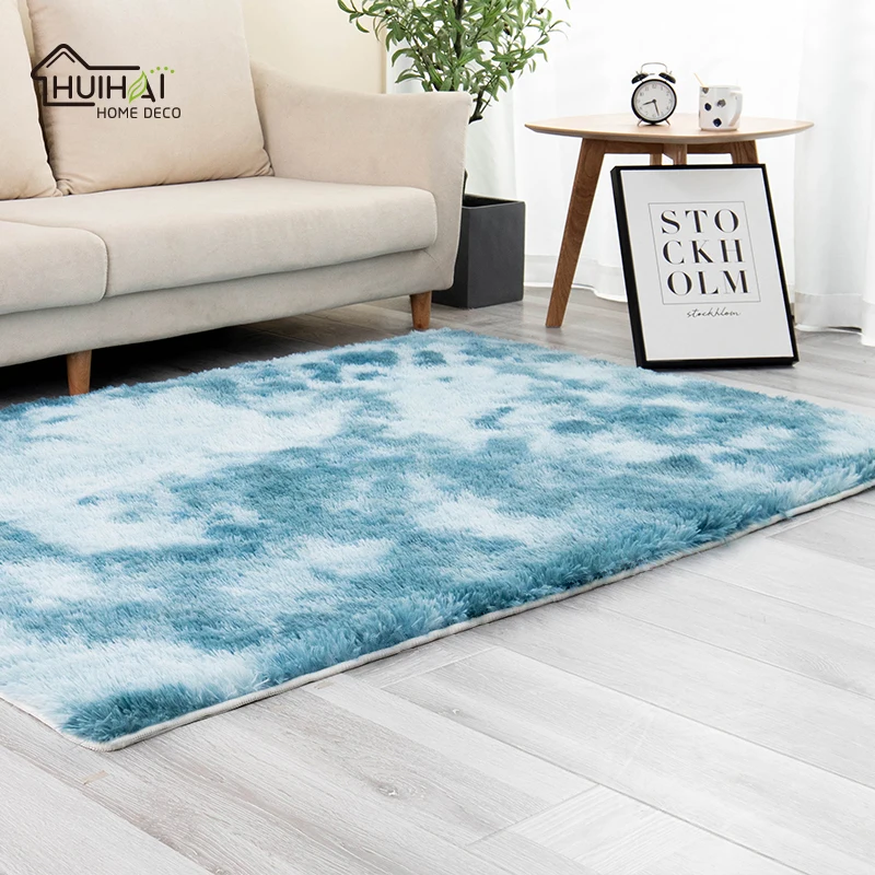 Пушистые ворсистые коврики для спальни ворсистый ковер плюшевый гостиной пушистый детской комнаты