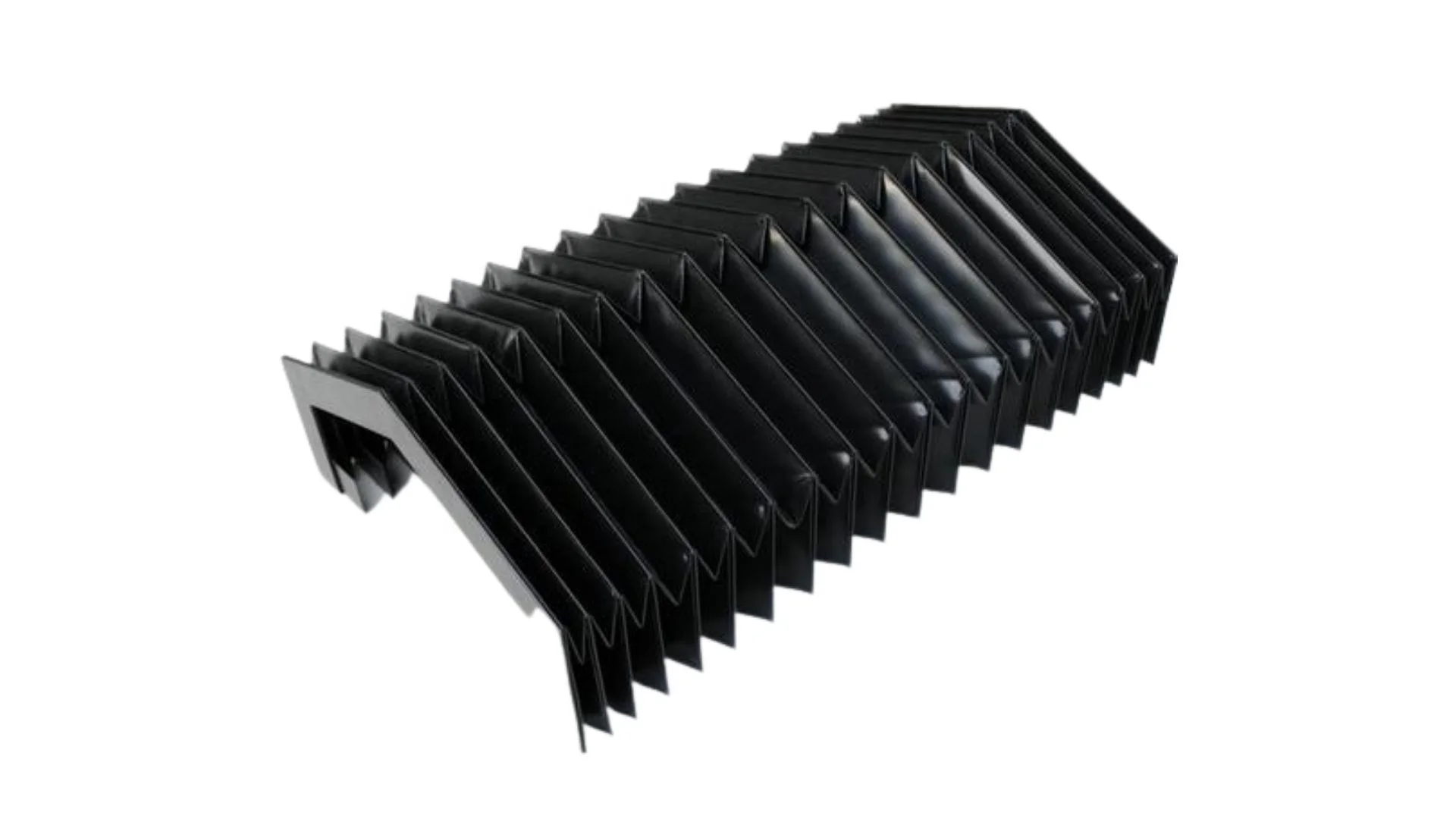 Jet cut machine security Higher quality antistatic accordion bellow U-shaped telescopic flexible customize various bellow cover