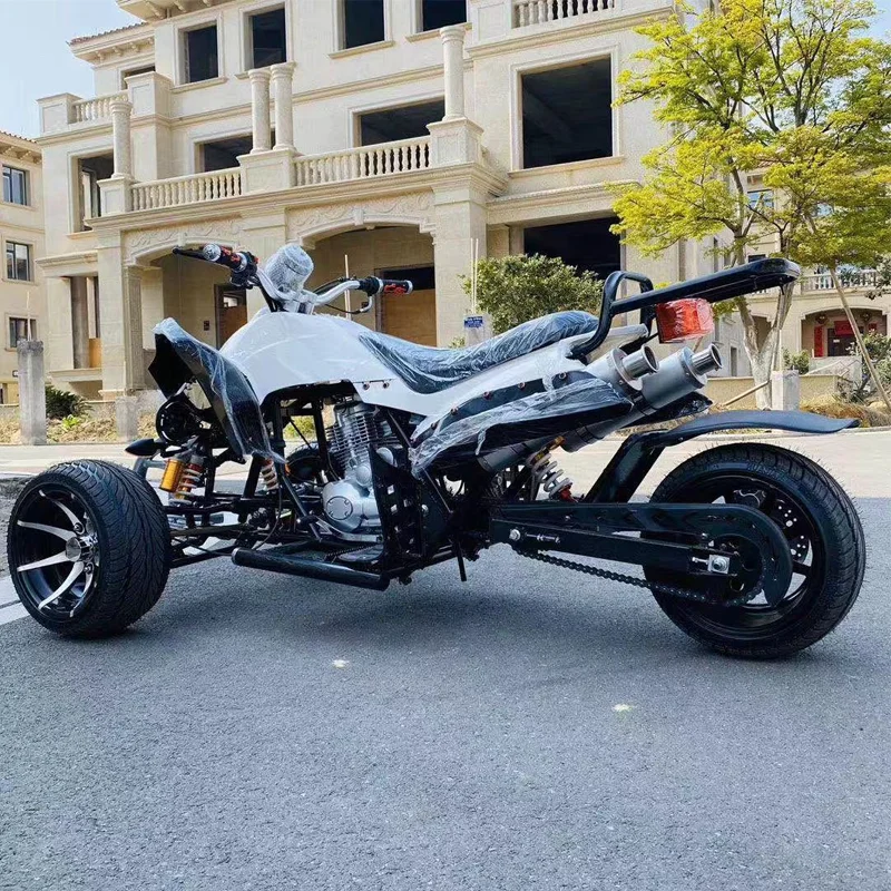 Adult  ATV Powerful Three-wheeled ATV 200CC Electric Start Inverted tricycle ATV