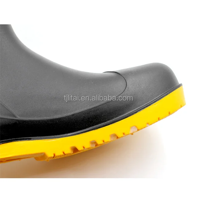 Cheap White Pvc Boot Welly Pvc Waterproof Rain Boots Fashion Ankle Shoes wholesale men for adults cheap