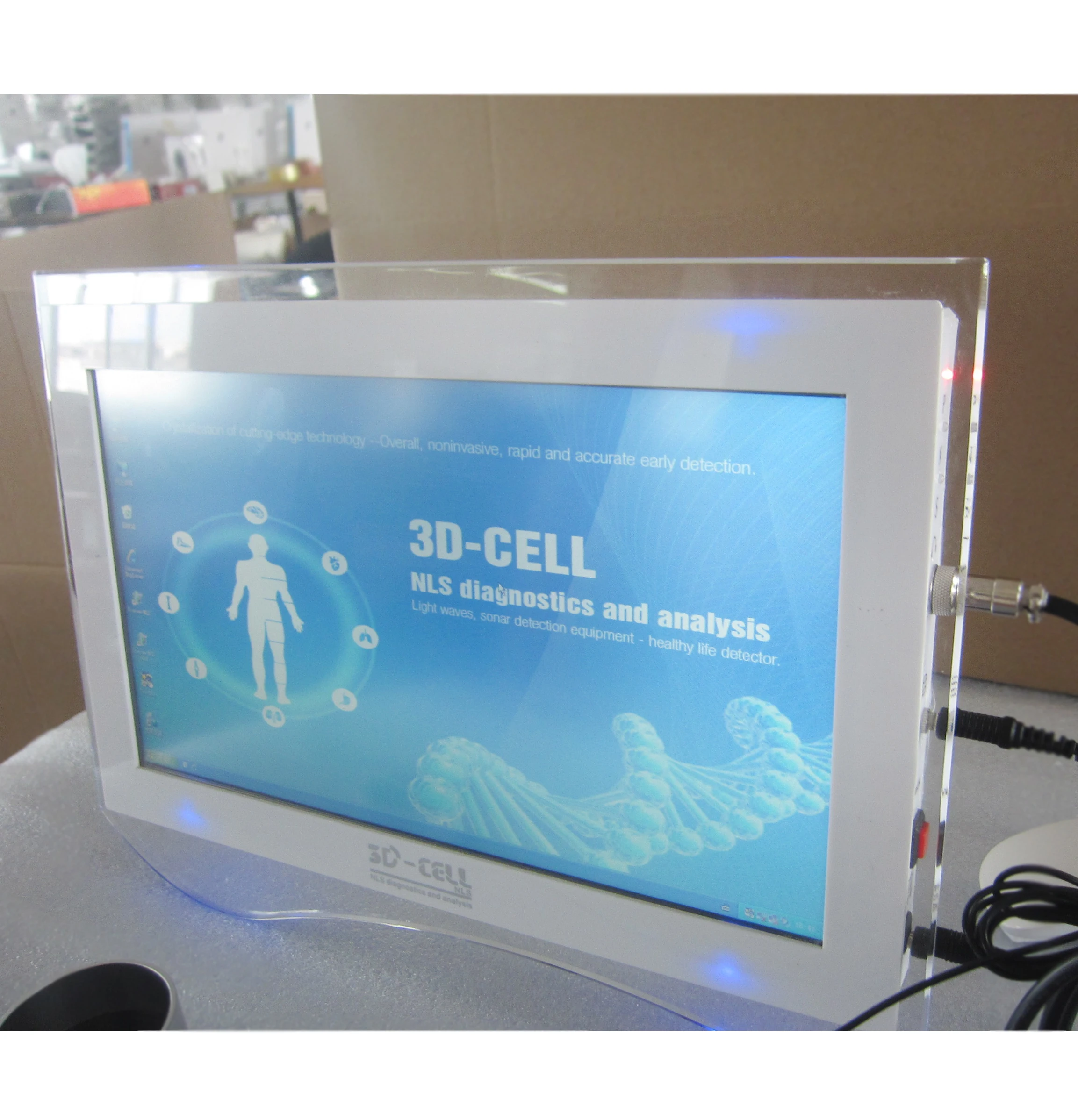 Newest 3d nls health analyser with free software download china
