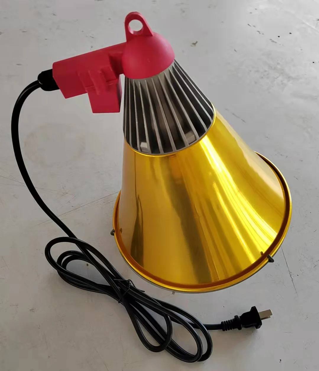 Алюминиевый защитный чехол водонепроницаемые и термостойкие ИК-держатели ламп для разведения скота E27 инфракрасный световой